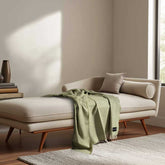 Daydreams - Merino Lambswool Throw - Sage